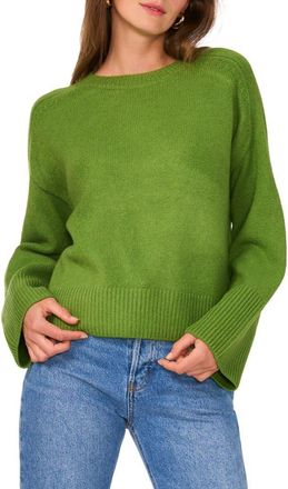 Vince Camuto Crewneck Sweater in Salted Lime at Nordstrom, Size Small