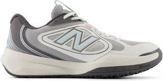 New Balance Womens FuelCell 796v5 Padel in Grey/Blue/Pink Synthetic, size 5.5 Narrow