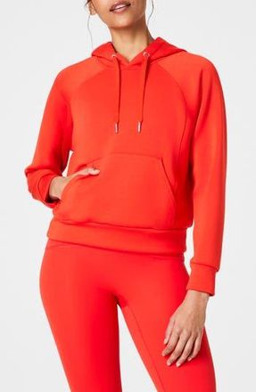 Spanx Air Essentials Pocket Hoodie in Poppy at Nordstrom Rack, Size Medium