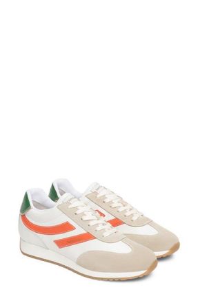 Nero Giardini Low Top Retro Sneaker in White Multi at Nordstrom, Size 10Us