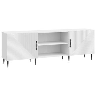vidaXL Mueble De Tv Brillante 150 X 31 X 50 Cm Madera De Ingenier&iacute;a Vidaxl