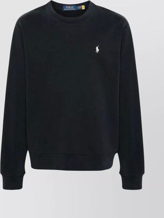 Polo Ralph Lauren crewneck ribbed hem sweatshirt