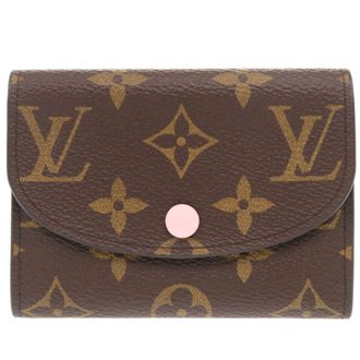 Louis Vuitton Brown Rose Ballerine Monogram Canvas Wallet (Bi-Fold) (Pre-Owned)