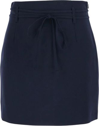 Twinset Skirts - Dames - Korte rokken - Blauw - XL - Rokken