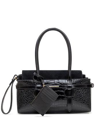 Dsquared2 Black Twin Medium Shoulder Bag