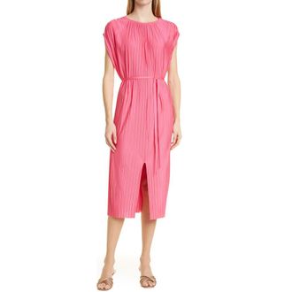 BOSS Emaura Cap Sleeve Dress in Pink Lemonade at Nordstrom Rack, Size Large