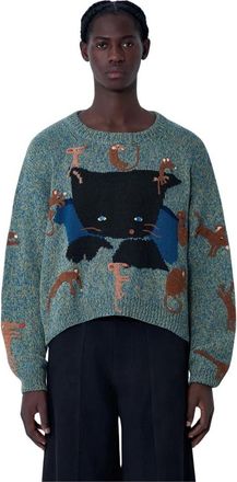 Story mfg. Story mfg., Uomo, Maglie, Verde, S, new