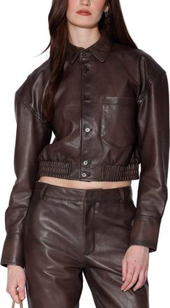 Walter Baker Irma Leather Jacket