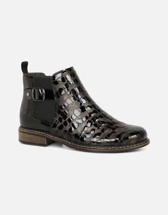 Rieker Womens Billie Womens Chelsea Boots - Black - Size: 6.5