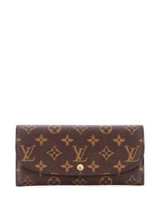 Louis Vuitton Louise Wallet Monogram Canvas small wallets - women - Fabric - One Size - Brown