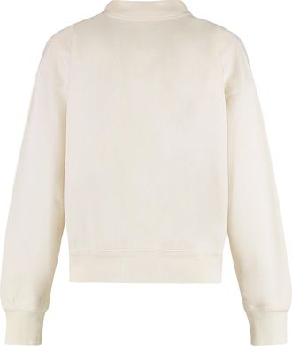Isabel Marant Womens Moby Sweatshirt Cotton With Logo White Sweatshirts Sweater