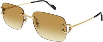 Cartier Heren, Accessoires, Geel, Maat: 57 MM Nylon