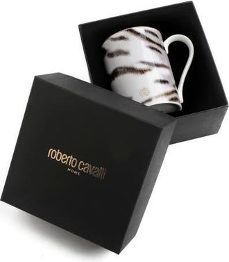 Roberto Cavalli Mug With Luxury Box in Tiger at Nordstrom