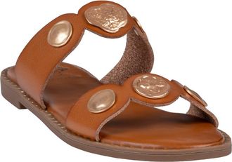 Good Choice Shoes Nolah Coin Slide Sandal in Tan at Nordstrom Rack, Size 9.5