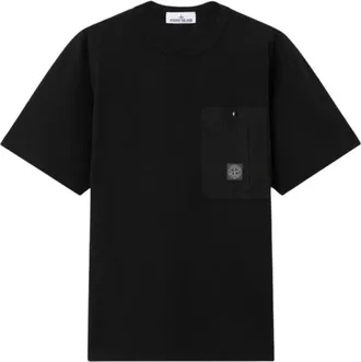 Stone Island Black Pocket T-Shirt