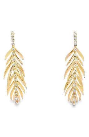 Hueb Bahia 18K Gold Diamond Drop Earrings in Yellow Gold at Nordstrom