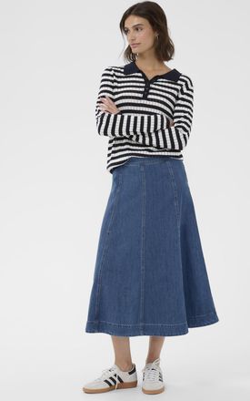 Part Two Denim rok PetrinaPW Denim rok A-shape