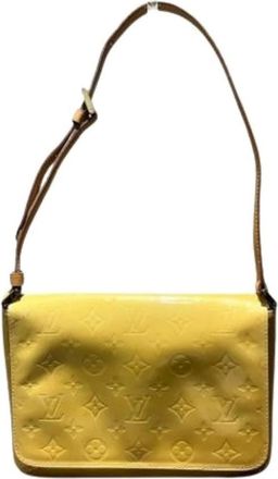 Louis Vuitton Borsa a spalla vintage Louis Vuitton in pelle smaltata Pre-owned - - Pre-owned - Donna - Giallo - ONE SIZE