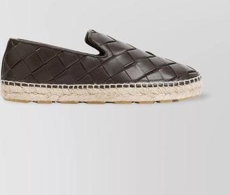 Bottega Veneta leather espadrilles