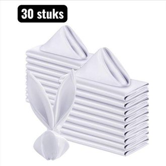 OEM 30 Unidades, Servilletas, Servilletas De Sat&eacute;n, 43 X 43 Cm, Tela De Poli&eacute;ster De Lujo, Ideales Para Hoteles, Verde Oscuro