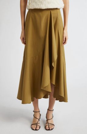 Ulla Johnson Sabina Skirt In Lichen