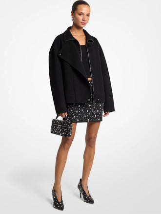 Michael Kors Double-Face Wool Blend Jacket