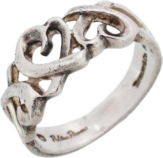 Tiffany & Co. Silver 925 Band Ring (Pre-Owned)