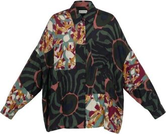 Dries Van Noten Casia Bis 4001 W.w.shirt Khaki