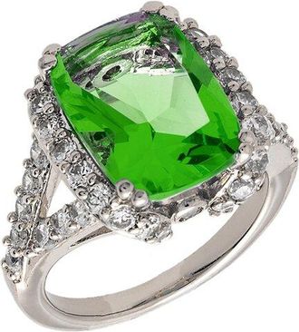 Bertha Sunglasses Juliet 18K Plated Cz Statement Ring