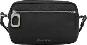 J.W.Anderson Cross Body Bags, male, Black, ONE SIZE, Chain Shoulder Bag