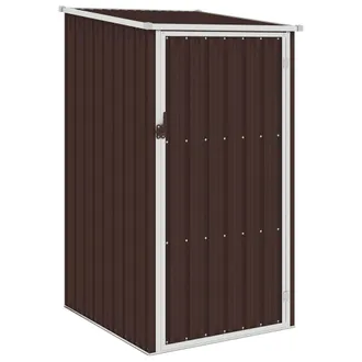vidaXL Cobertizo De Jard&iacute;n Verde Acero Galvanizado 87x98x159 Cm Vidaxl