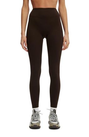 Cotton On Womens Active Ultra Soft Contour Full Length Tight in French Roast at Nordstrom, Size Medium