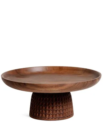 Zanat Nera medium houten kom (24 cm) - Bruin