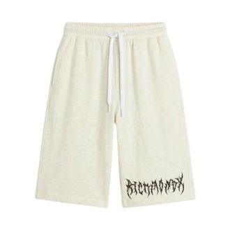 John Richmond Casual Shorts, male, White, Size: XS Casual Shorts