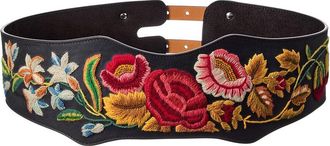 Valentino Vlogo Leather Belt