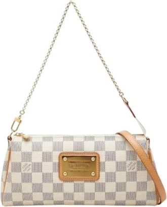 Louis Vuitton Pre-owned Mini Bags, female, White, Size: ONE SIZE Pre-owned Eva Mini Shoulder Bag