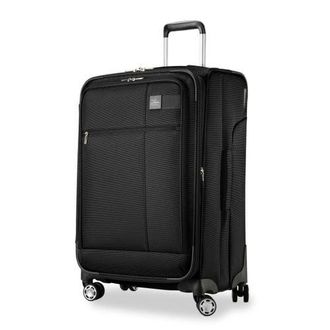 Skyway Sigma 7.0 Softside Expandable 24 Medium Checked Spinner Luggage in Black at Nordstrom