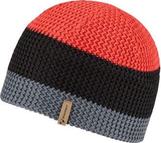Ziener Skim&uuml;tze ZIENER IBLIME-Z hat unisex, Damen, schwarz (schwarz. rot), Materialmix, M&uuml;tzen Skim&uuml;tze