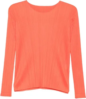 Issey Miyake Tops, Dames, Rood, L, Polyester, Monthly Colors : February
