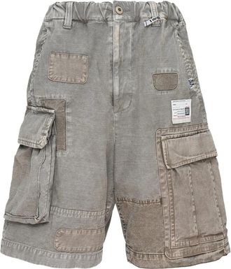 Miharayasuhiro Repaired Cotton Cargo Shorts