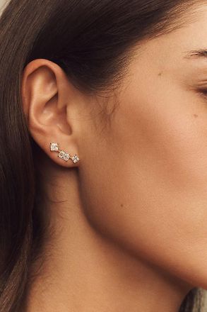 Nadri Rare Jewels Climber Earrings