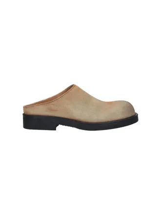Maison Margiela Minimalist Slip-On Rounded Toe Sandals