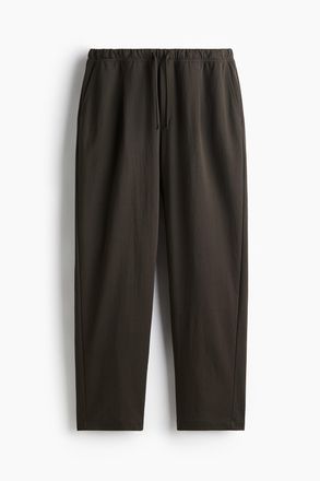 H&M Hose in Relaxed Fit - Dunkles Khakigr&uuml;n