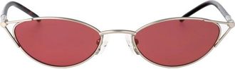 Alexander McQueen Am 0563S Zonnebril - unisex - Zonnebrillen - Veelkleurig - 50 MM - Accessoires