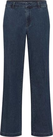 MY ESSENTIAL WARDROBE The Lara 115 Pant - Dames - Loose Fit Jeans - Blauw - W34 L32 - Katoen - Jeans