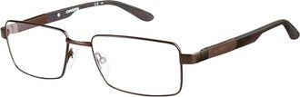 Carrera Mens Ca8819 Sih Eyeglasses In Dark Brown Metal