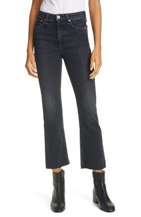 Rag & Bone Nina High Waist Ankle Flare Jeans in Reyes at Nordstrom, Size 27