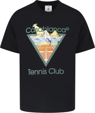 Casablanca Hombre, Camisetas, Negro, Talla: L
