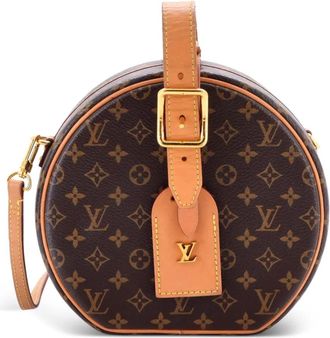 Louis Vuitton Petite Boite Chapeau Bag Monogram Canvas crossbody bag - Bruin
