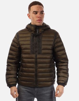 C.P. Company Mens D.D. Shell Goggle Down Jacket - Green - Size: 42/Regular